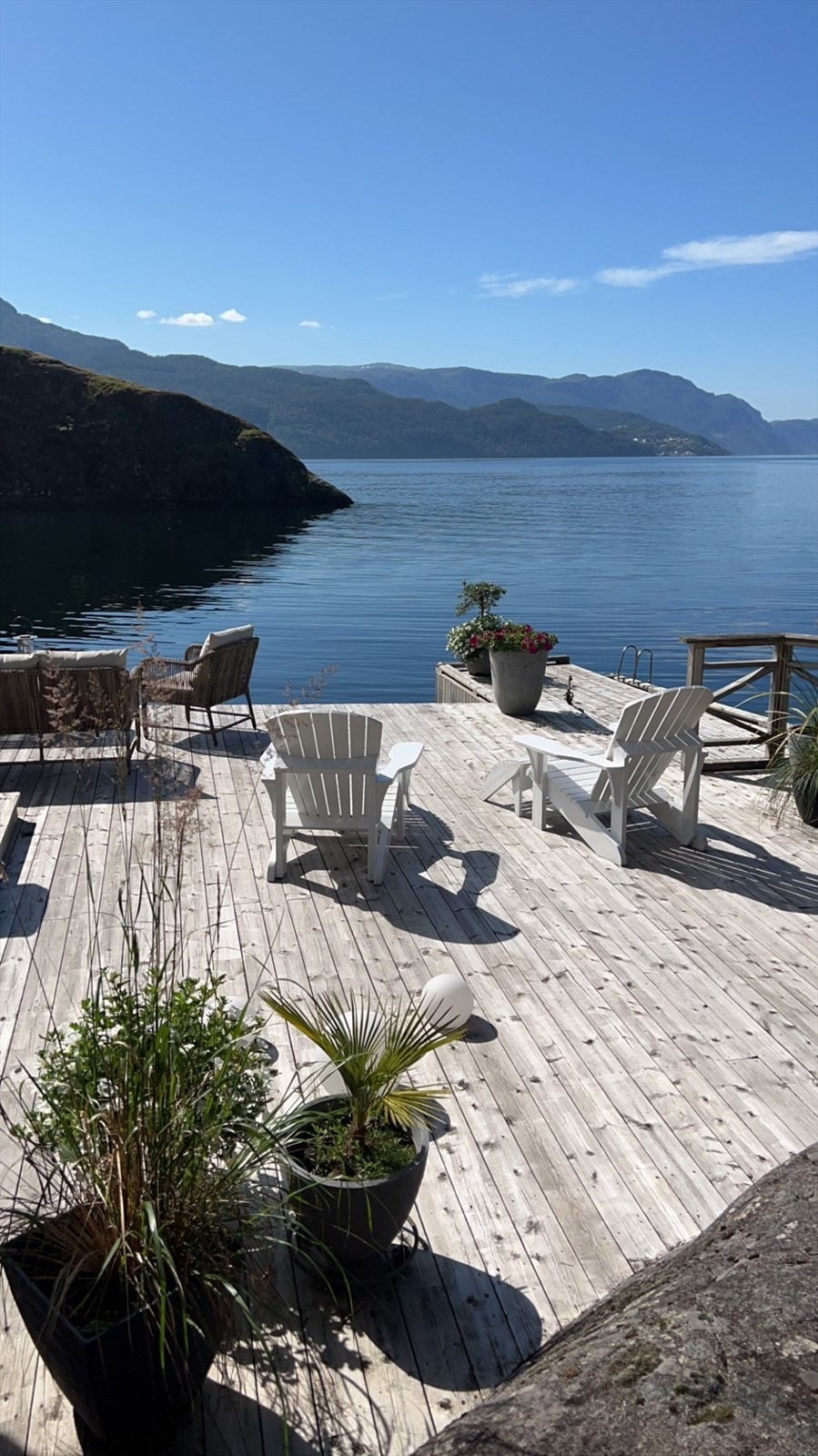 Ved brygga Galleribilde