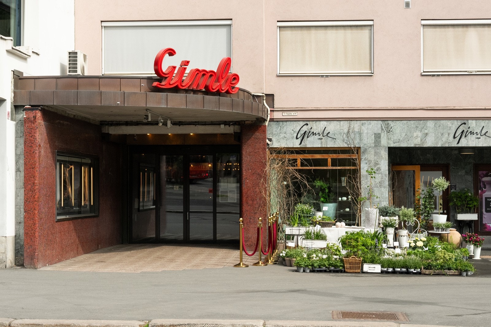 Nærområde - Gimle Kino finner du rett rundt hjørnet Galleribilde