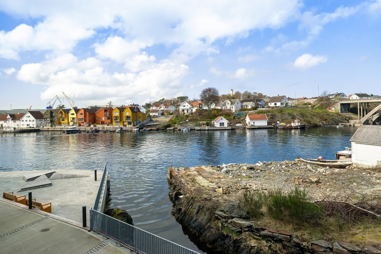 Nydelige, maritime omgivelser Galleribilde