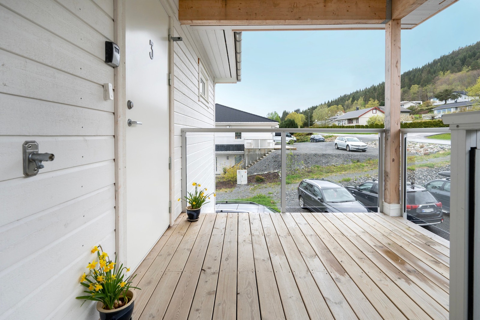 Trivelig inngangsparti. Galleribilde