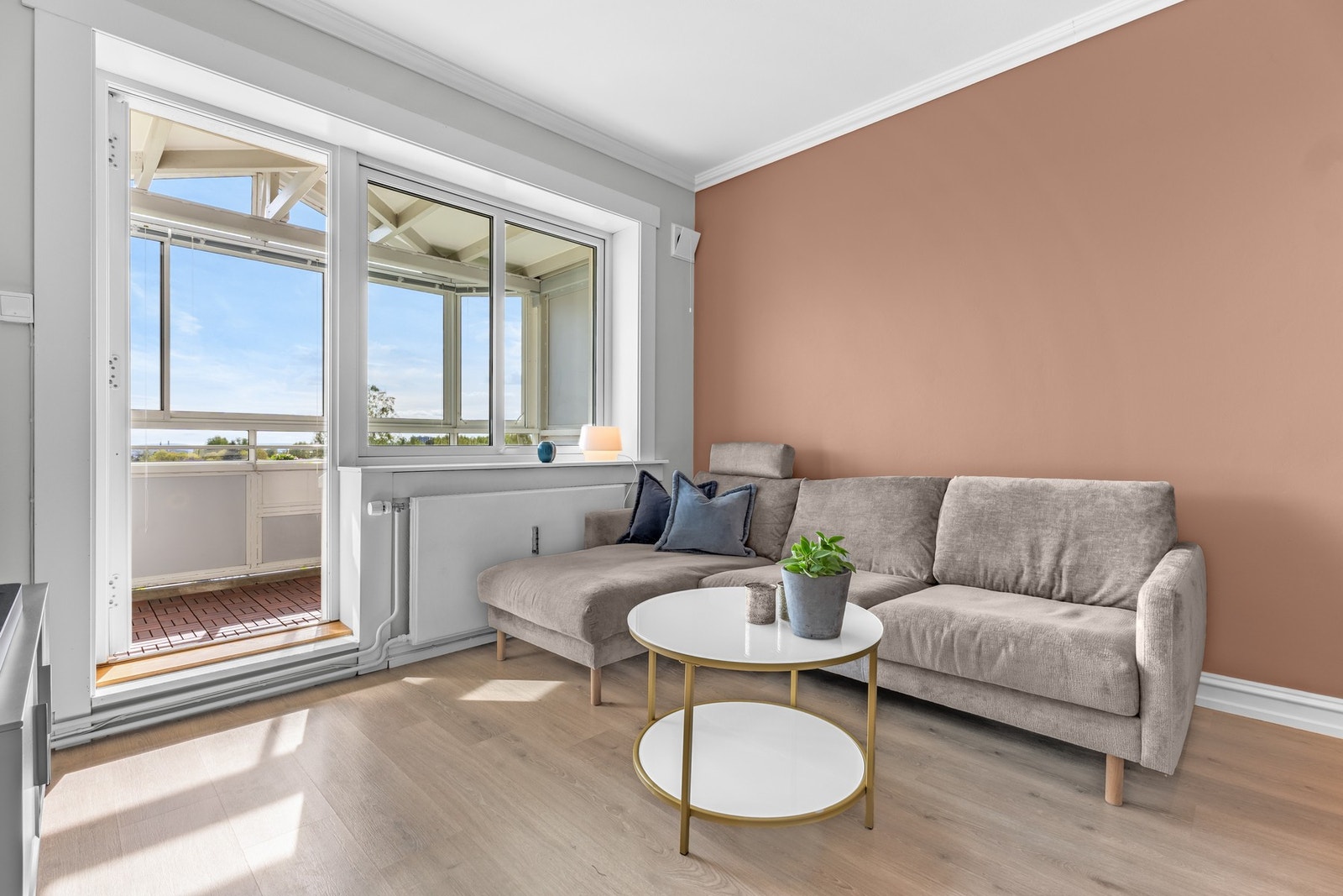 Fyring, tv og internett er inkludert i felleskostnadene. Galleribilde