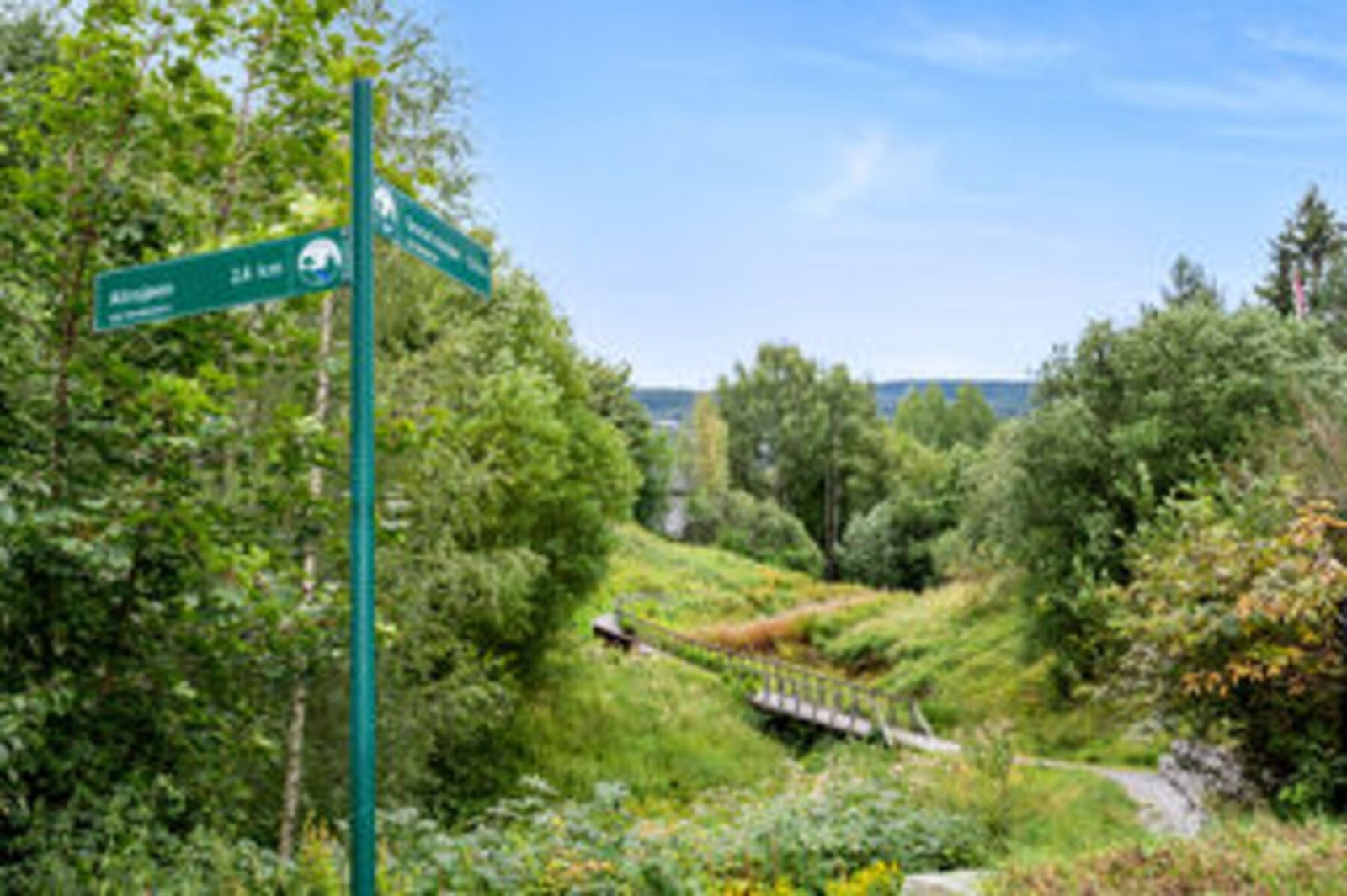 Området byr på flotte tur- og rekreasjonsmuligheter. Galleribilde