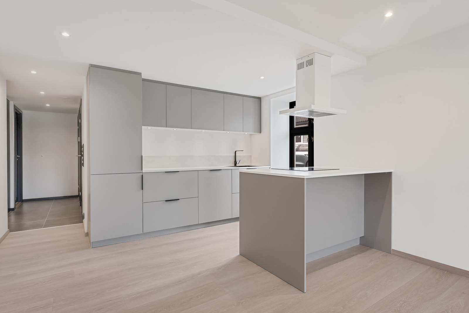 Det er varmekabler i alle gulv i leiligheten. Galleribilde