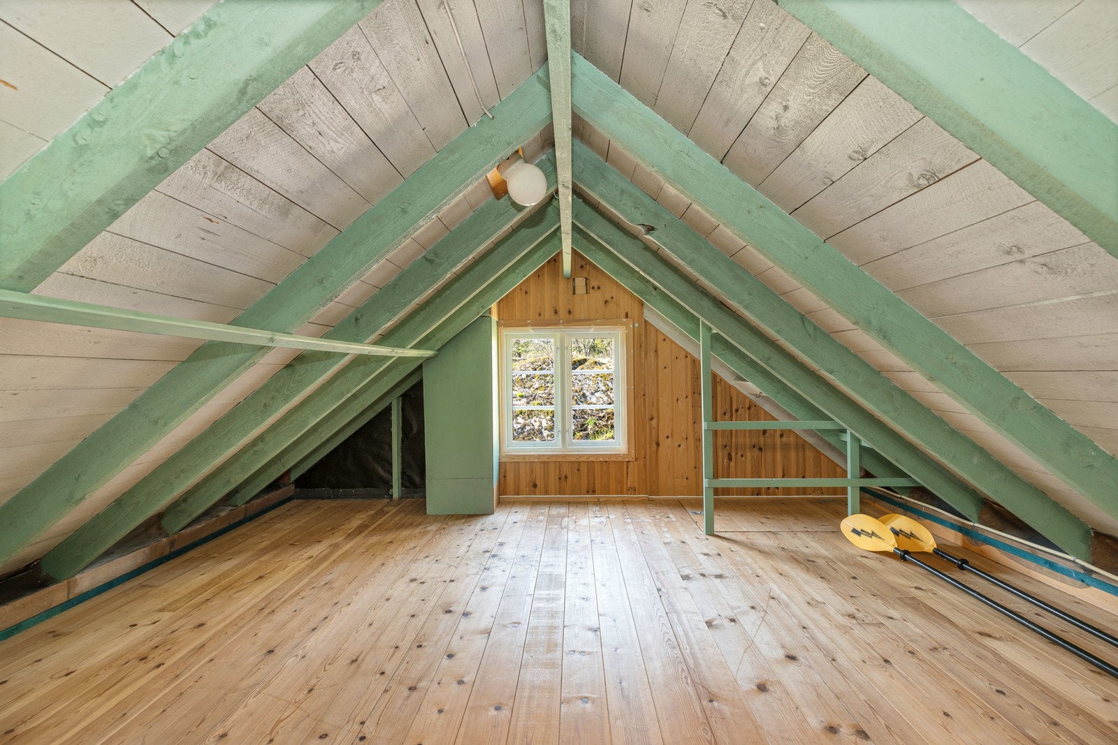 Rommet har betegnelse bod men har lysflate og vindu og benyttes i dag hvis behov for ekstra sengeplasser Galleribilde