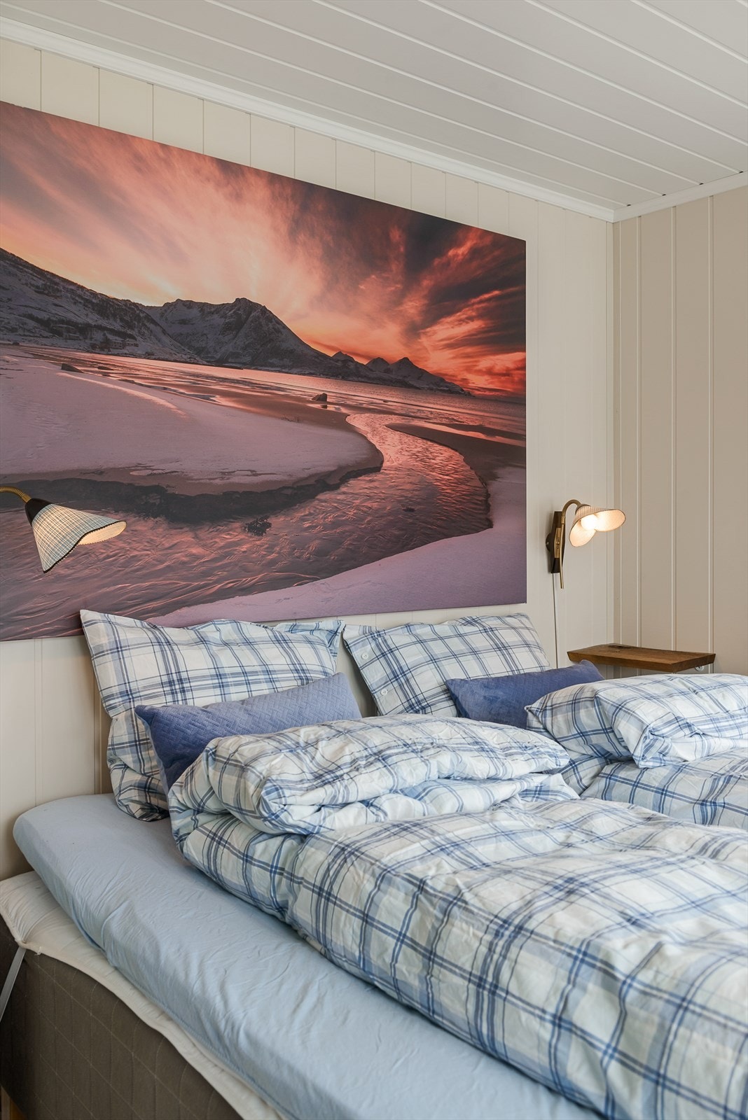 Her er det god plass for dobbeltseng. Galleribilde