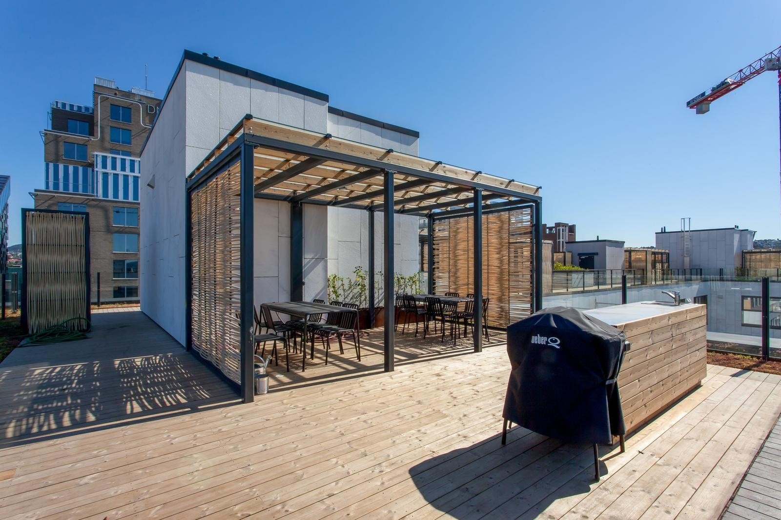 Felles takterrasse Galleribilde