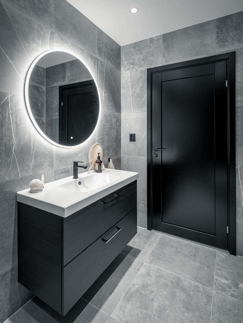 Det er varmekabler i gulv. Galleribilde