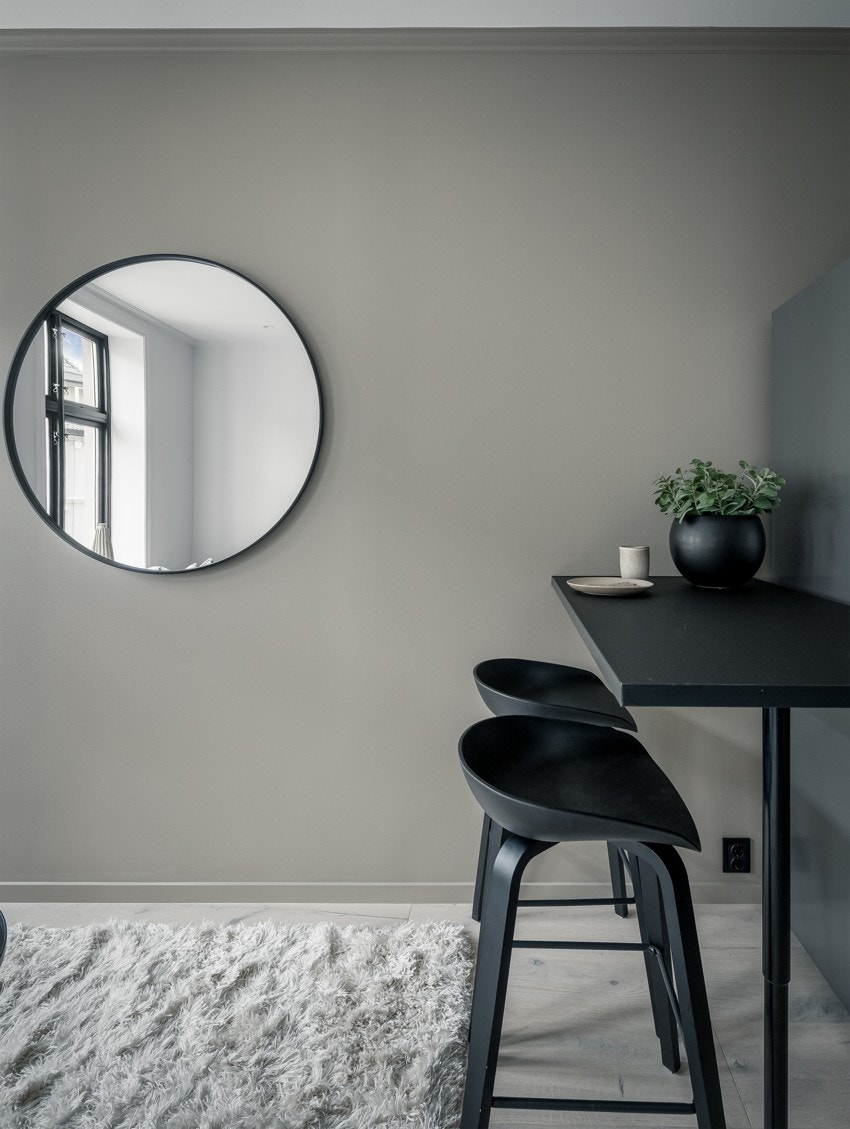 Minimalistisk barløsning med stilrene detaljer. Galleribilde