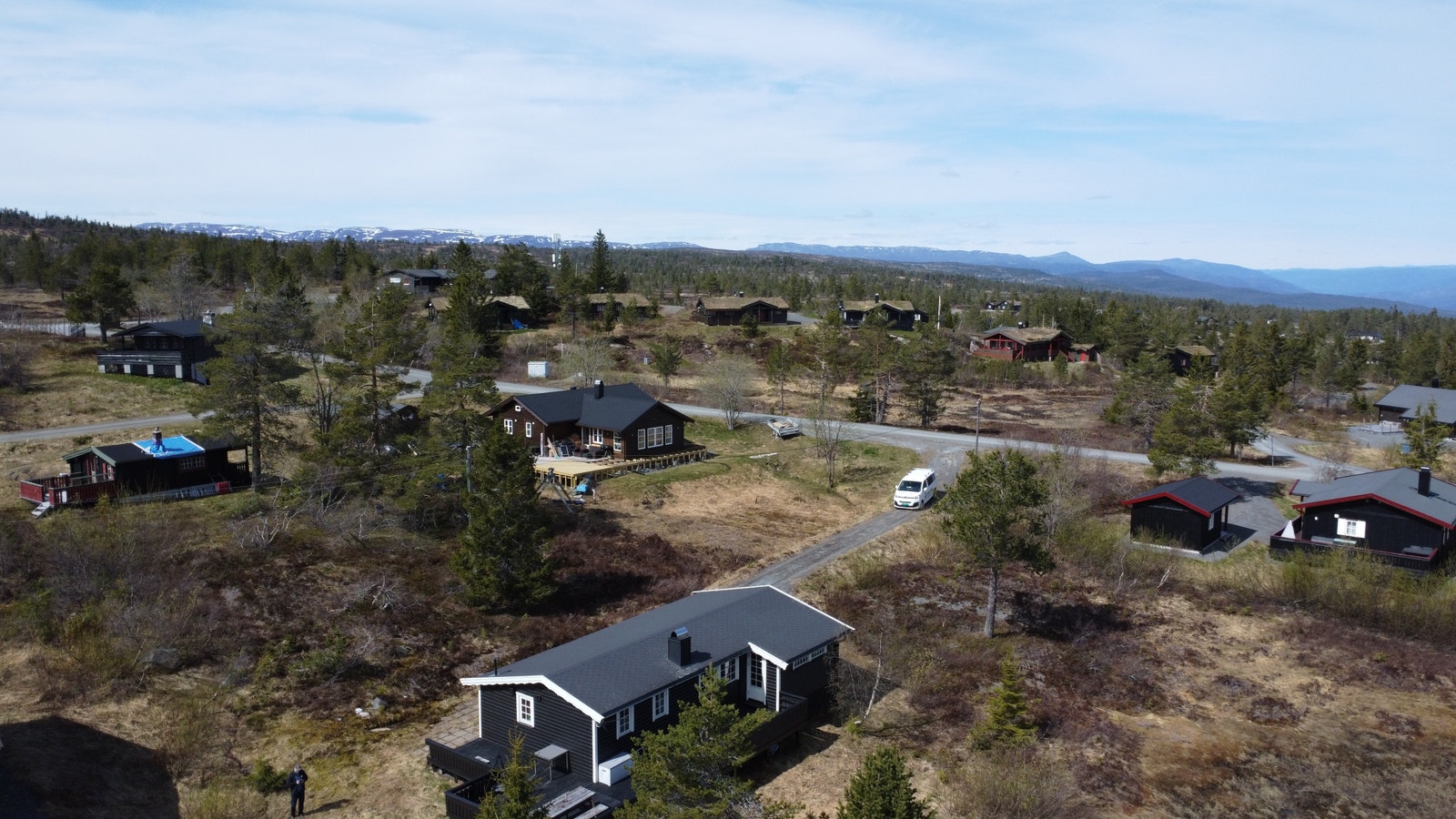 Blestølen er er attraktivt og solrikt hytteområde Galleribilde