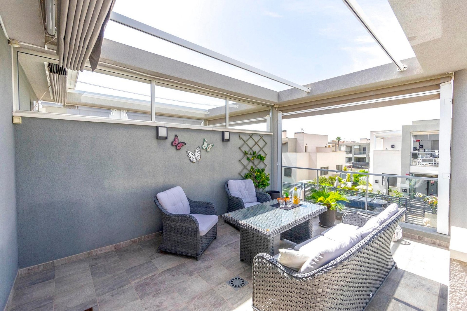 Terrasse i 2. etasje Galleribilde