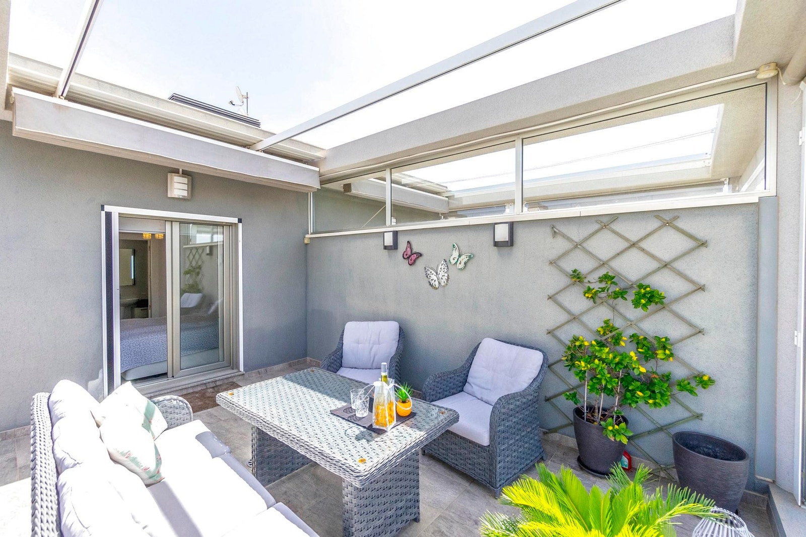 Terrasse i 2. etasje Galleribilde