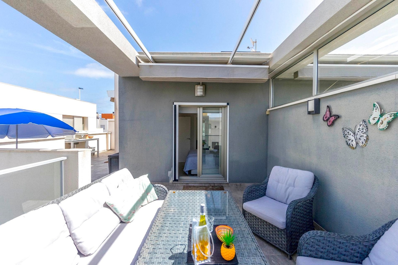 Terrasse i 2. etasje Galleribilde