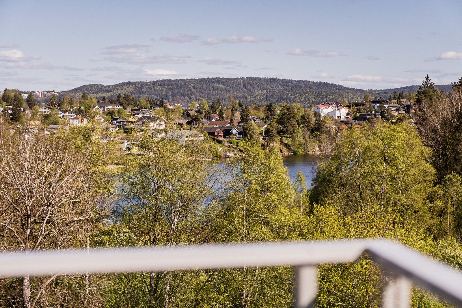 Flott utsikt over Langvannet. Galleribilde