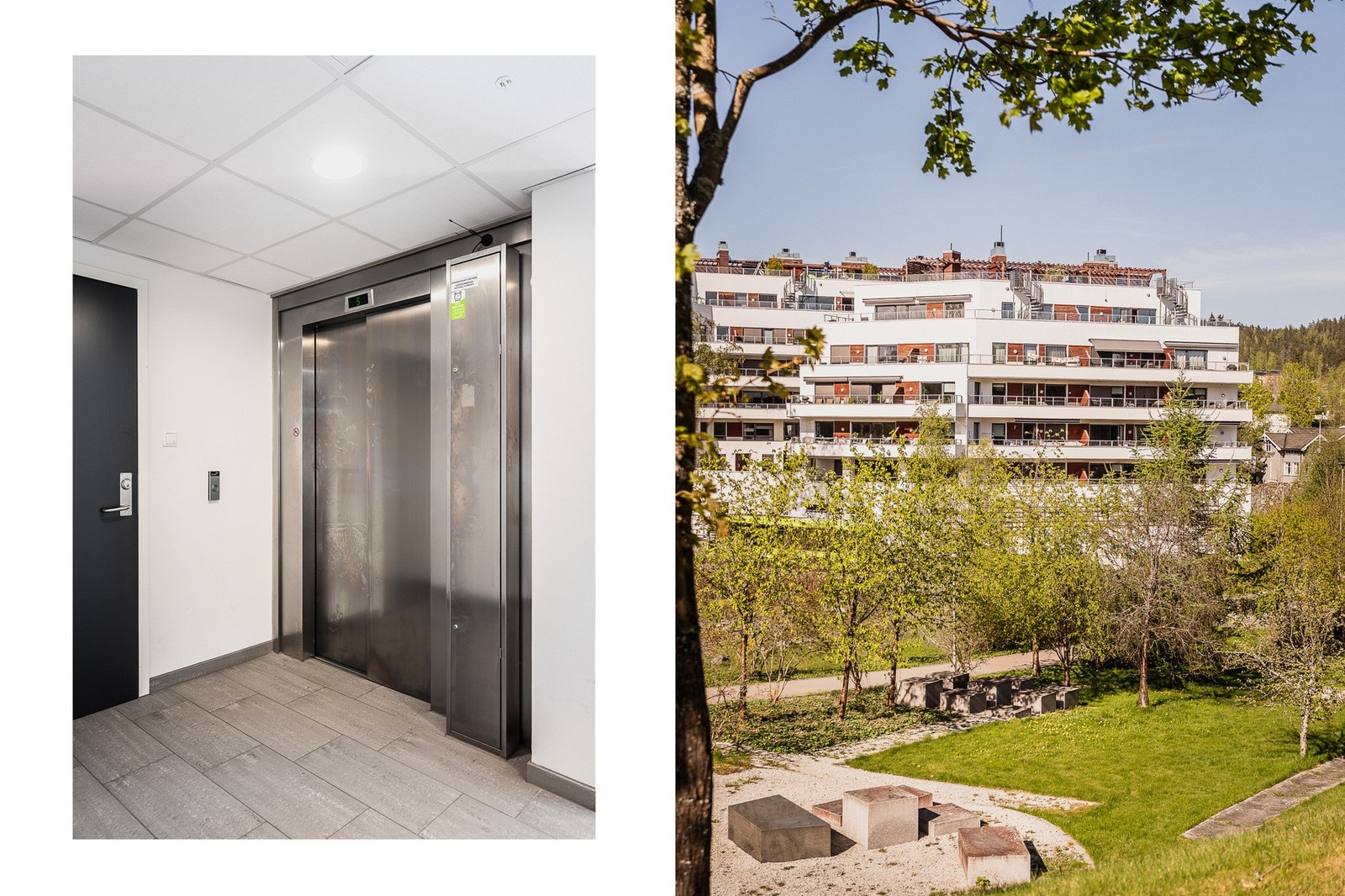Easy living med heis rett opp fra garasjeannlegget. Galleribilde