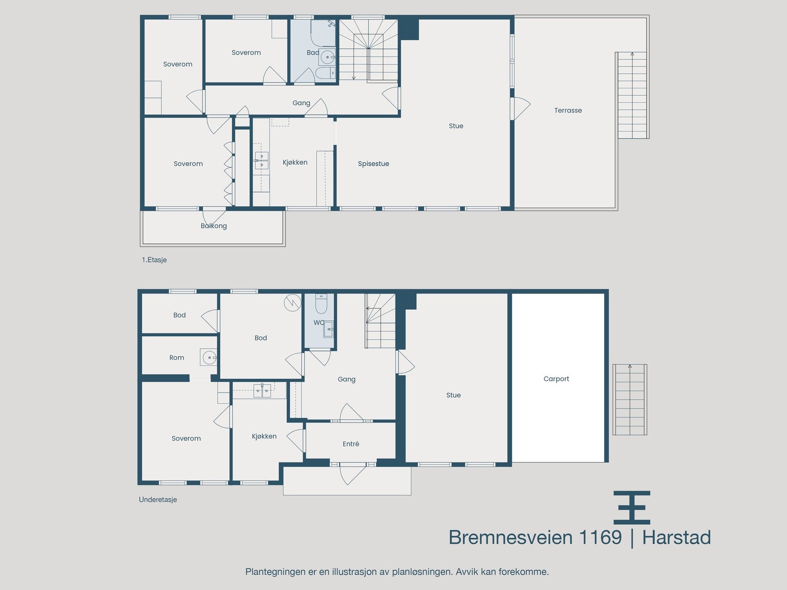 Plantegninger samlet Galleribilde