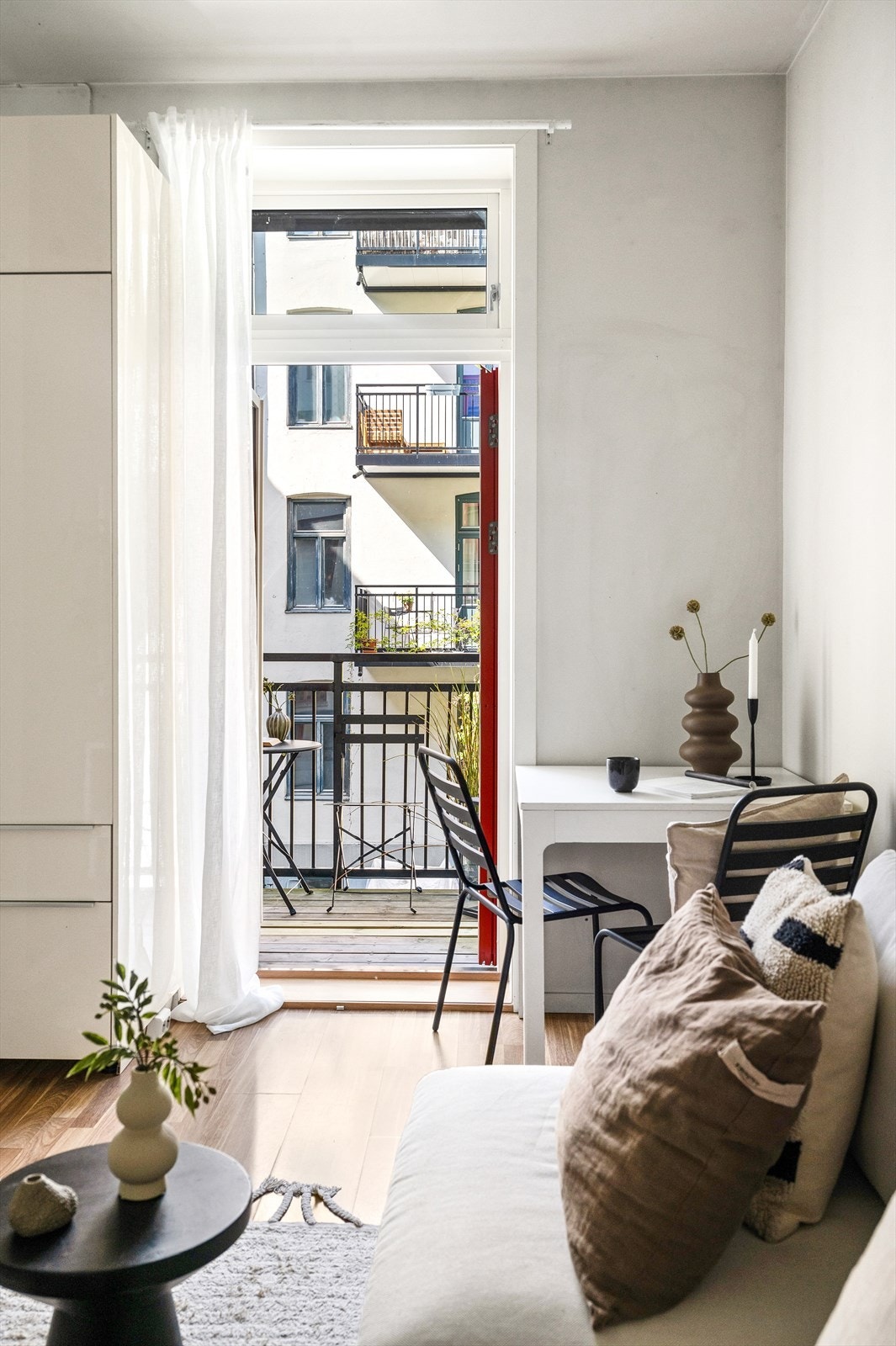 Ny balkong/balkongdør i 2020 i regi av sameiet. Galleribilde