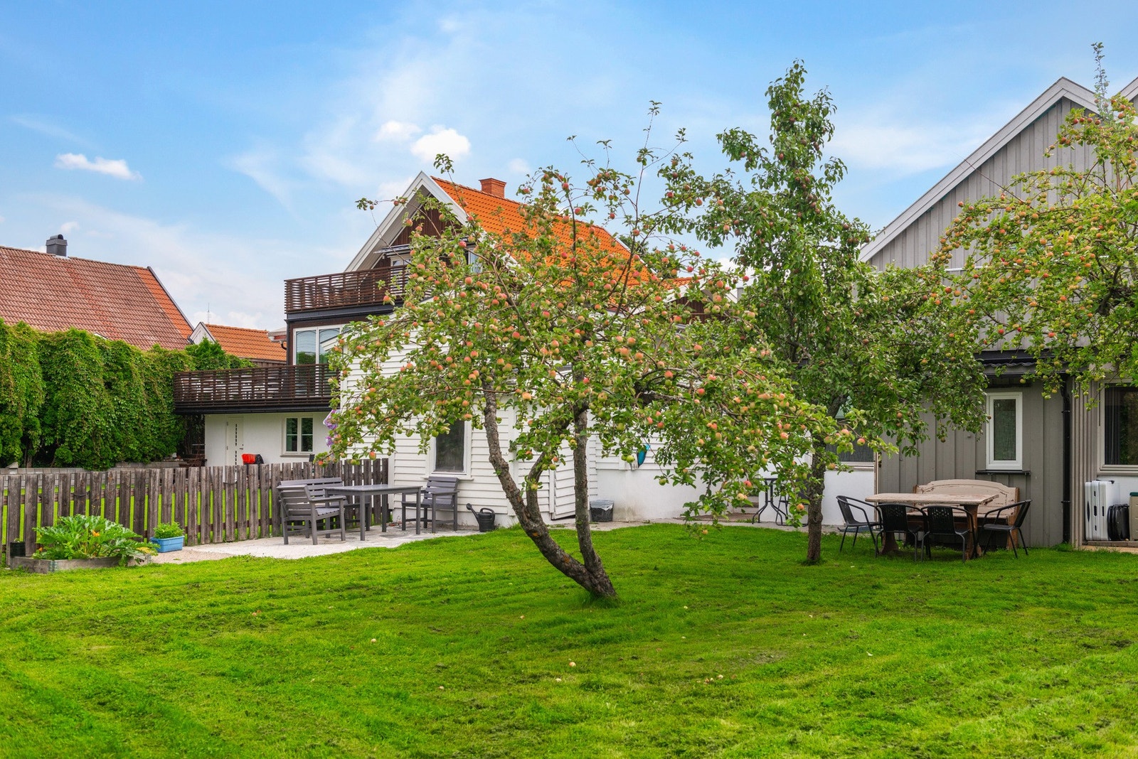 Deilig hage. Galleribilde