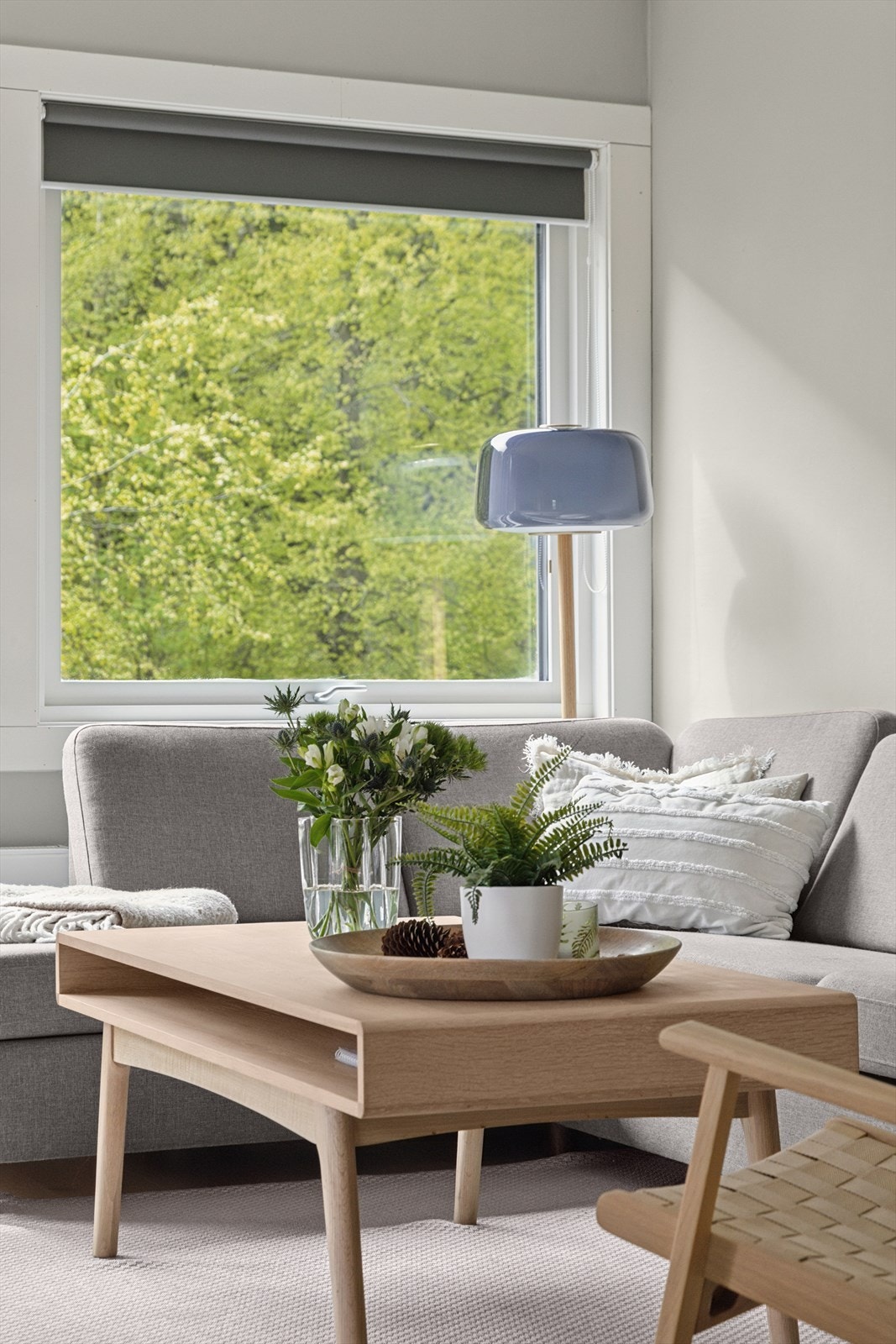 I stuen er det god plass til møblering. Galleribilde