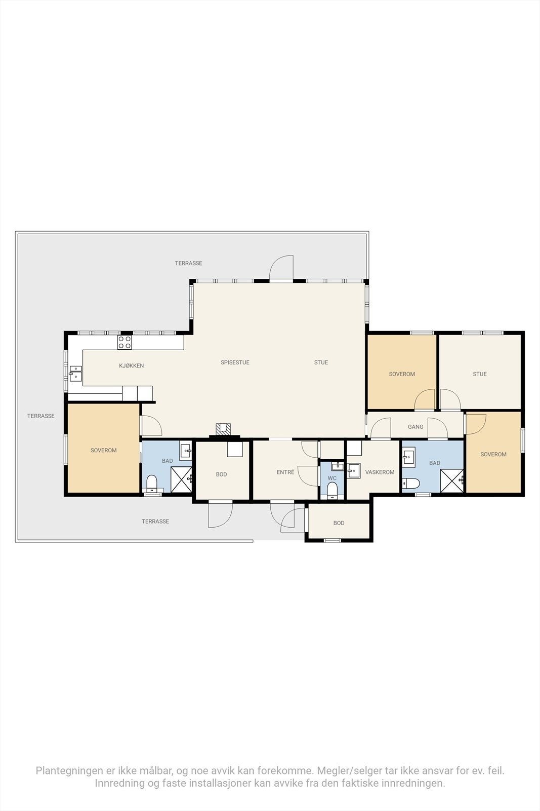 Plantegning. Galleribilde