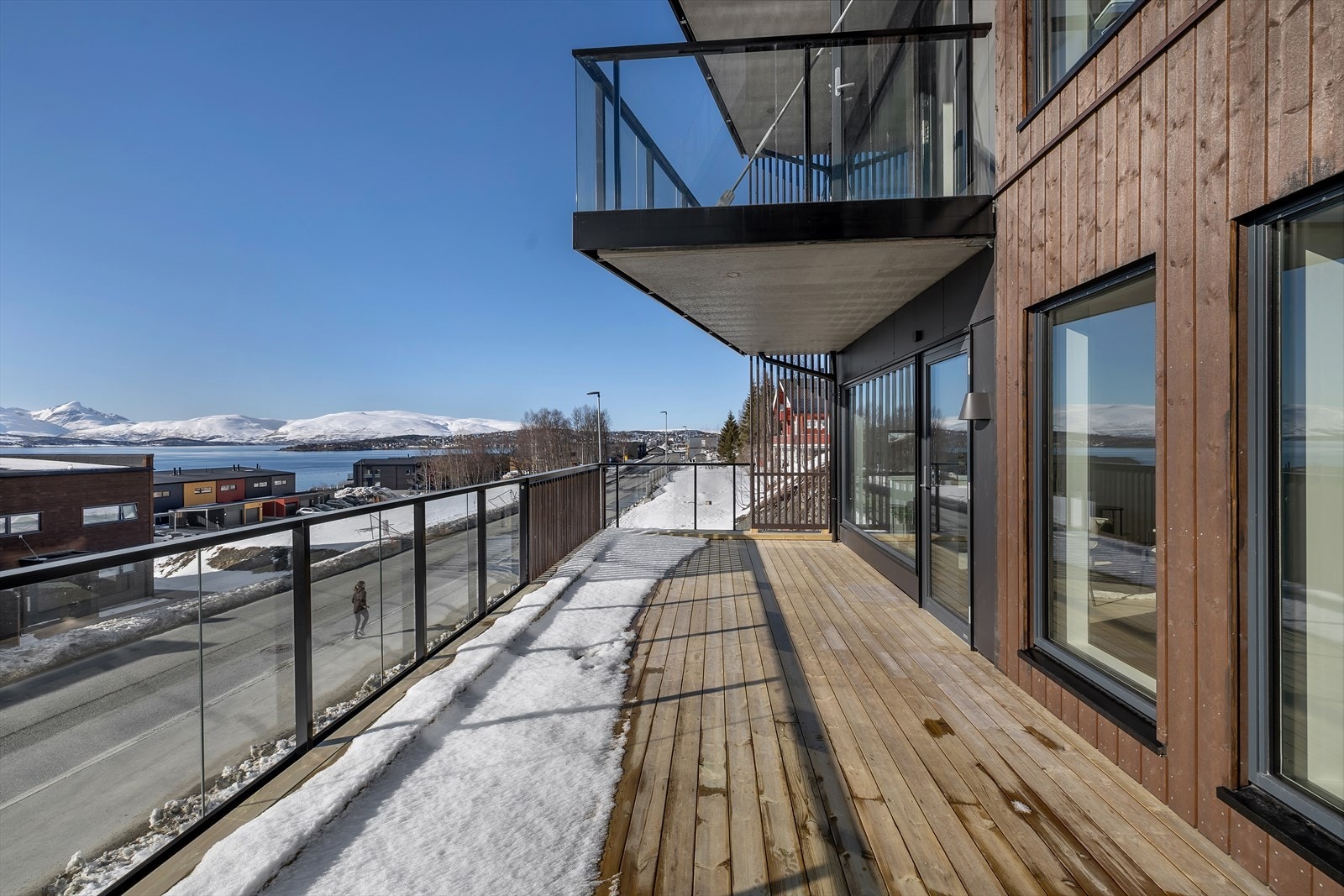 ...og nordover mot sentrum. Galleribilde
