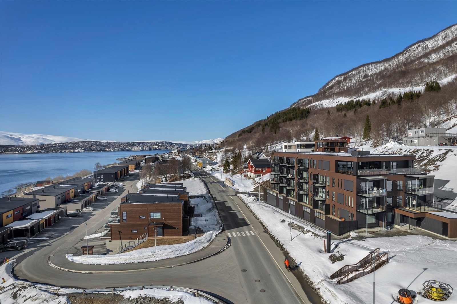 Bydelen vil etterhvert også få matbutikk og treningssenter Galleribilde