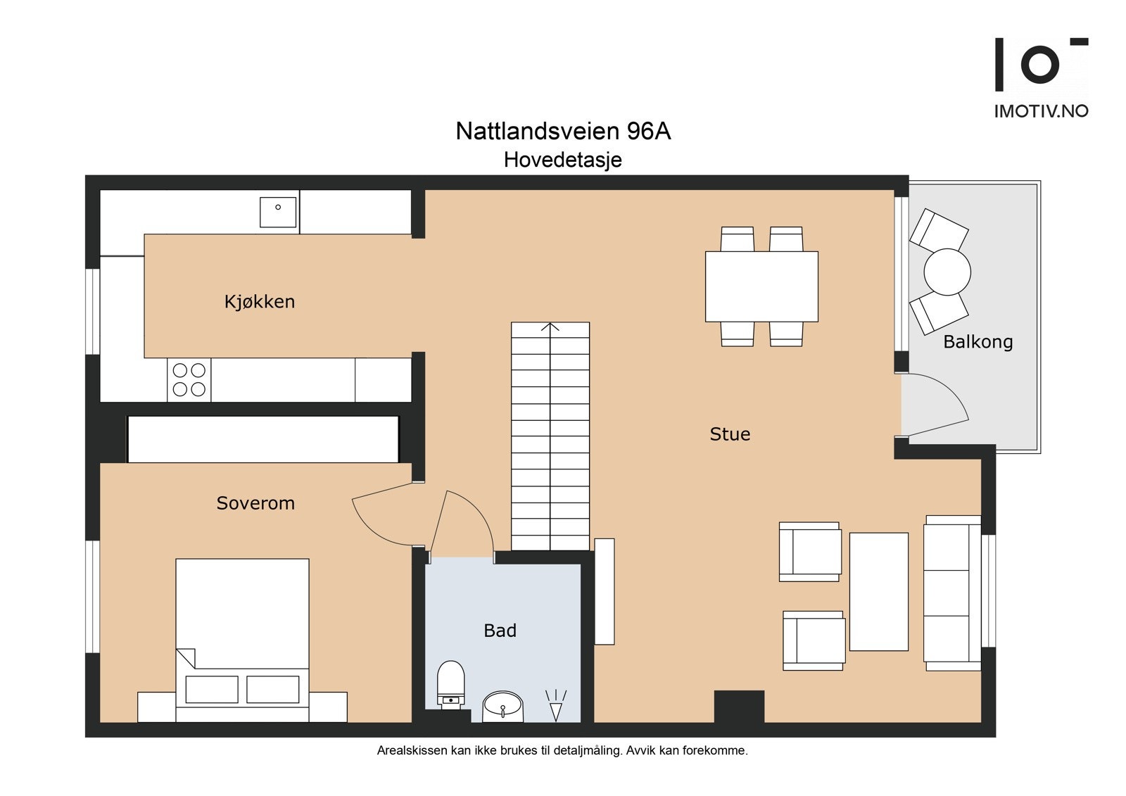 Planløsning 5. etasje Galleribilde