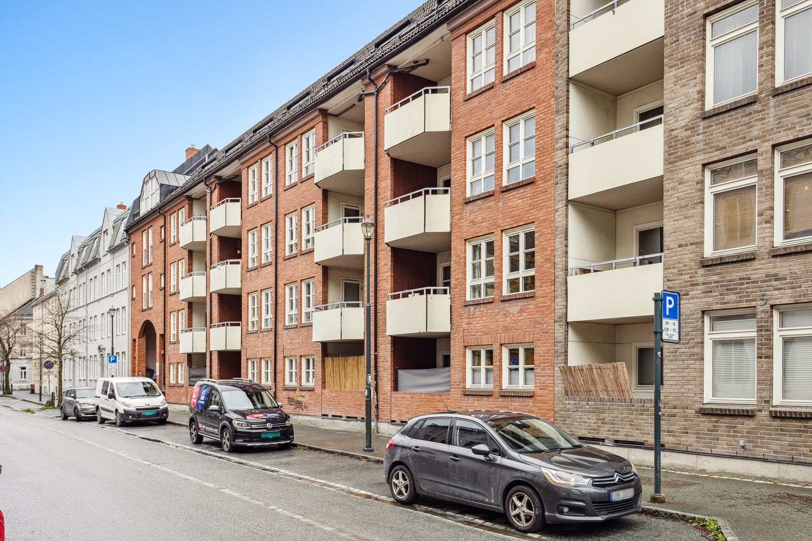 Leiligheten ligger godt plassert i 4. etasje. Galleribilde