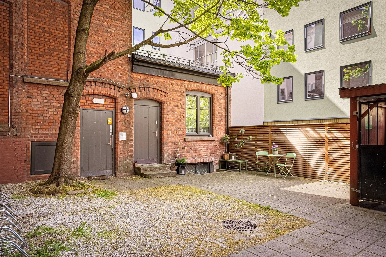 Inngangspartiet. Galleribilde