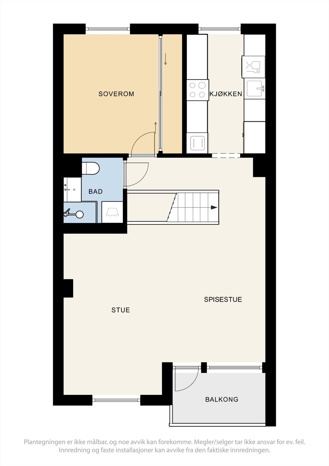Plantegning 8. etasje Galleribilde