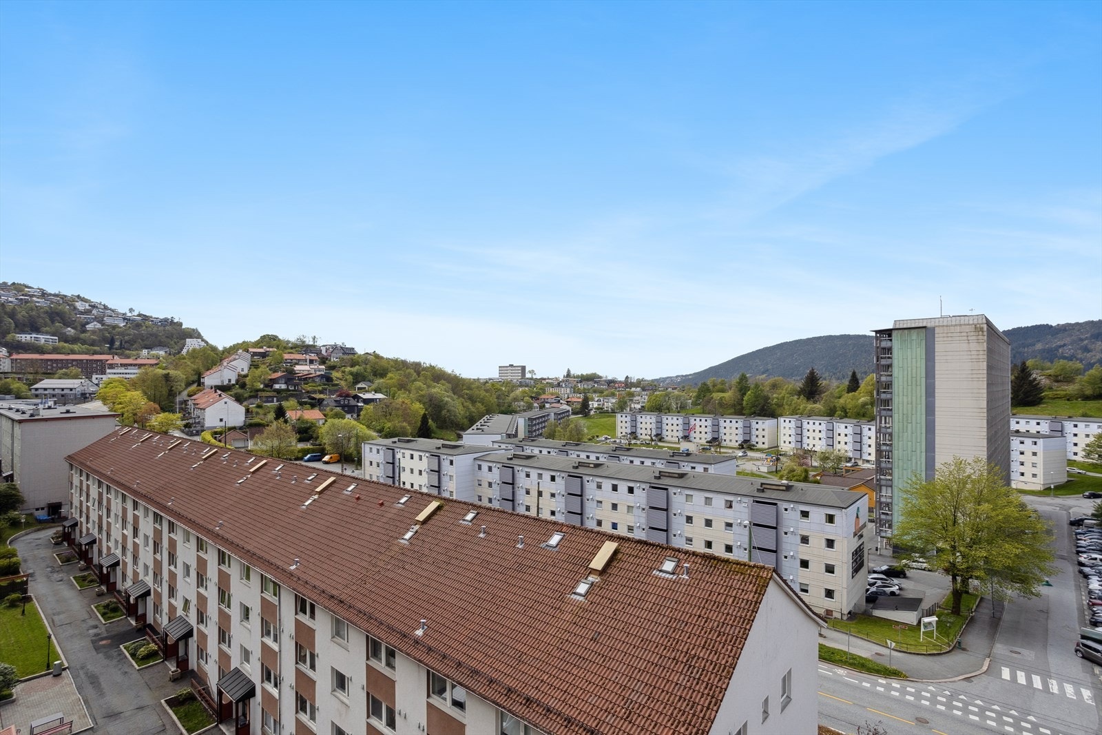 Utsikt over nærområdene Galleribilde