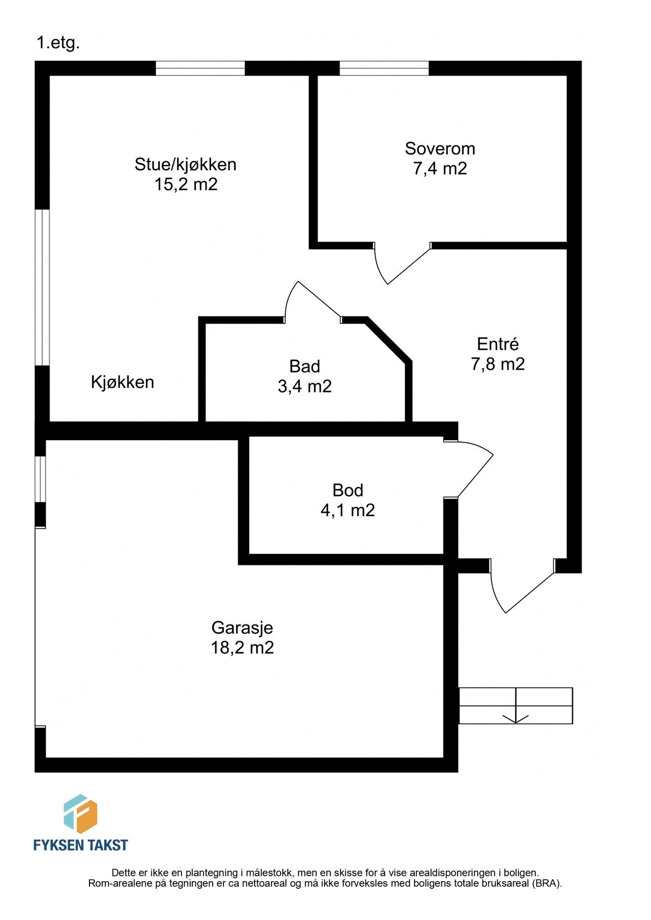 Planskisse. Galleribilde
