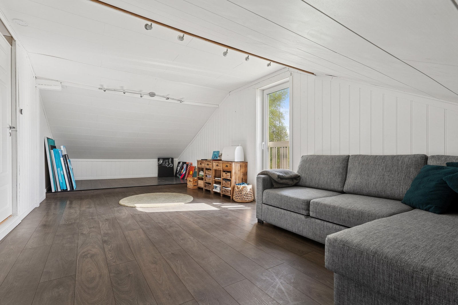 Soverom loftsetasje. Galleribilde