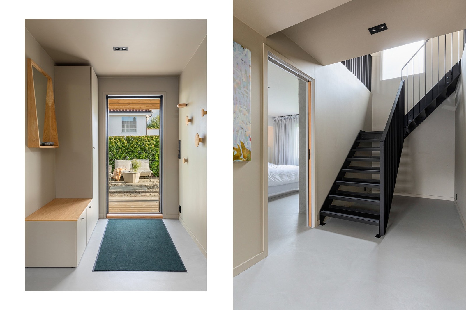 Det er lagt varmekabler i alle boligens rom. Galleribilde