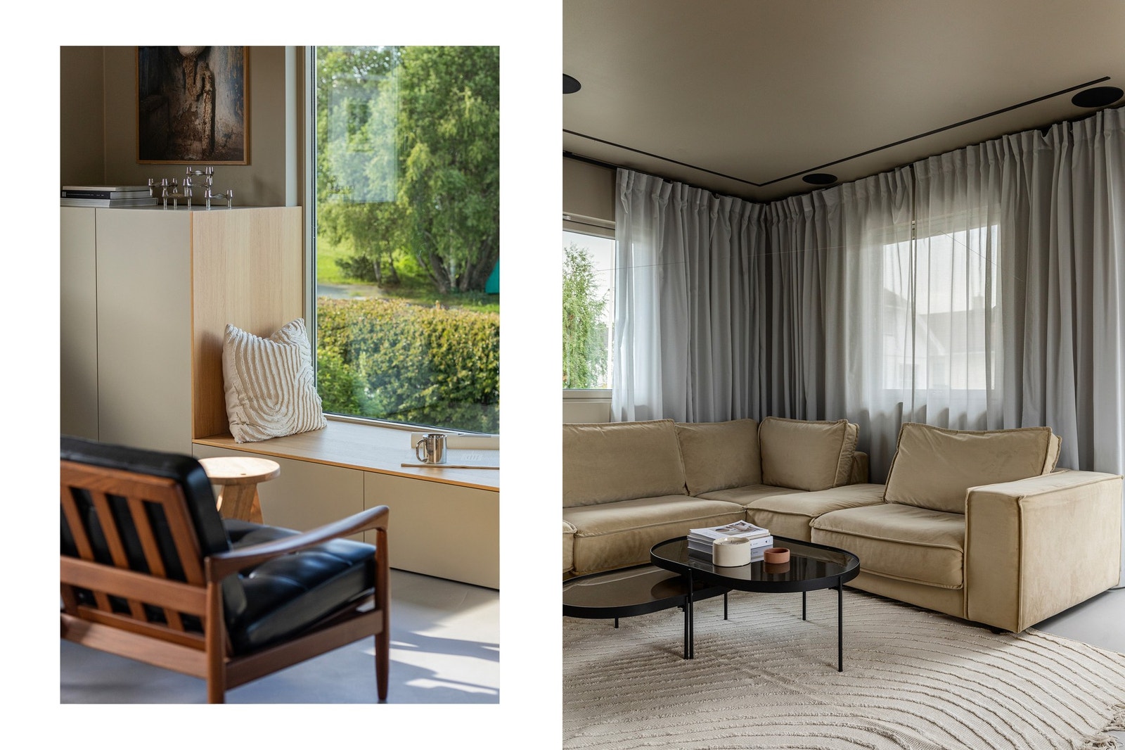 2. etasje er inndelt i flere naturlige soner. Balansert ventilasjon sørger for et sunt inneklima året rundt. Galleribilde