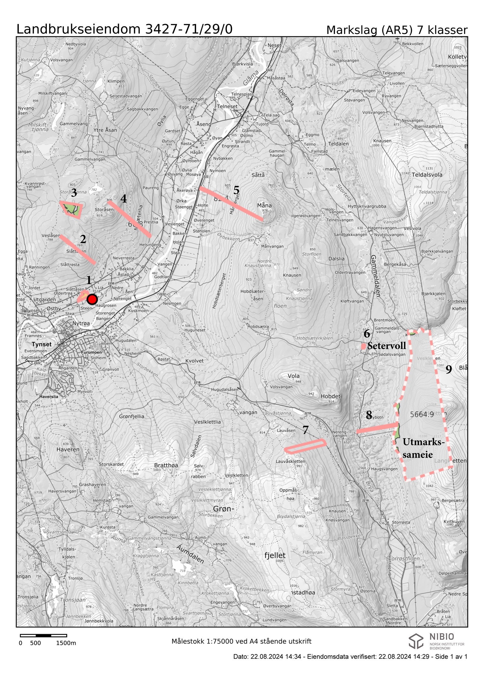 Gårdskart Galleribilde