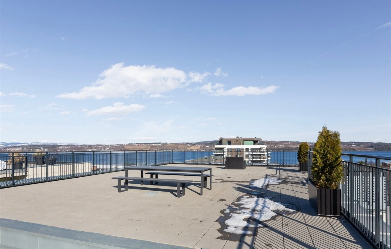 Felles takterrasse i sameiet Galleribilde
