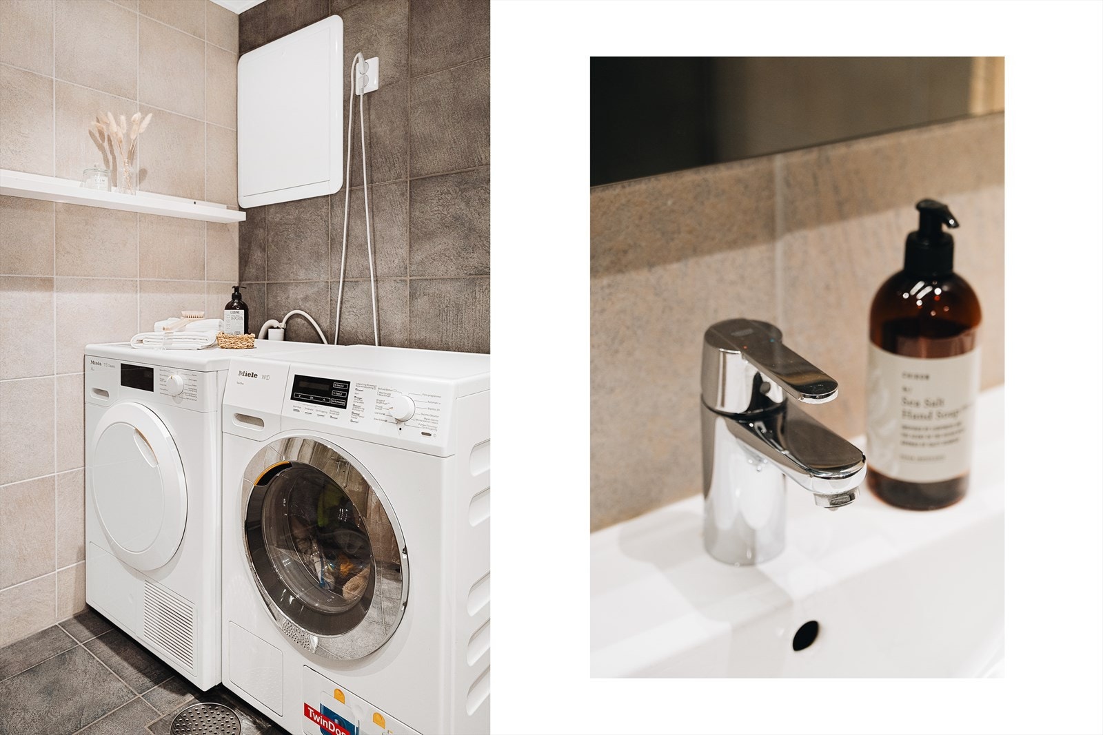 God plass til vask og tørk Galleribilde