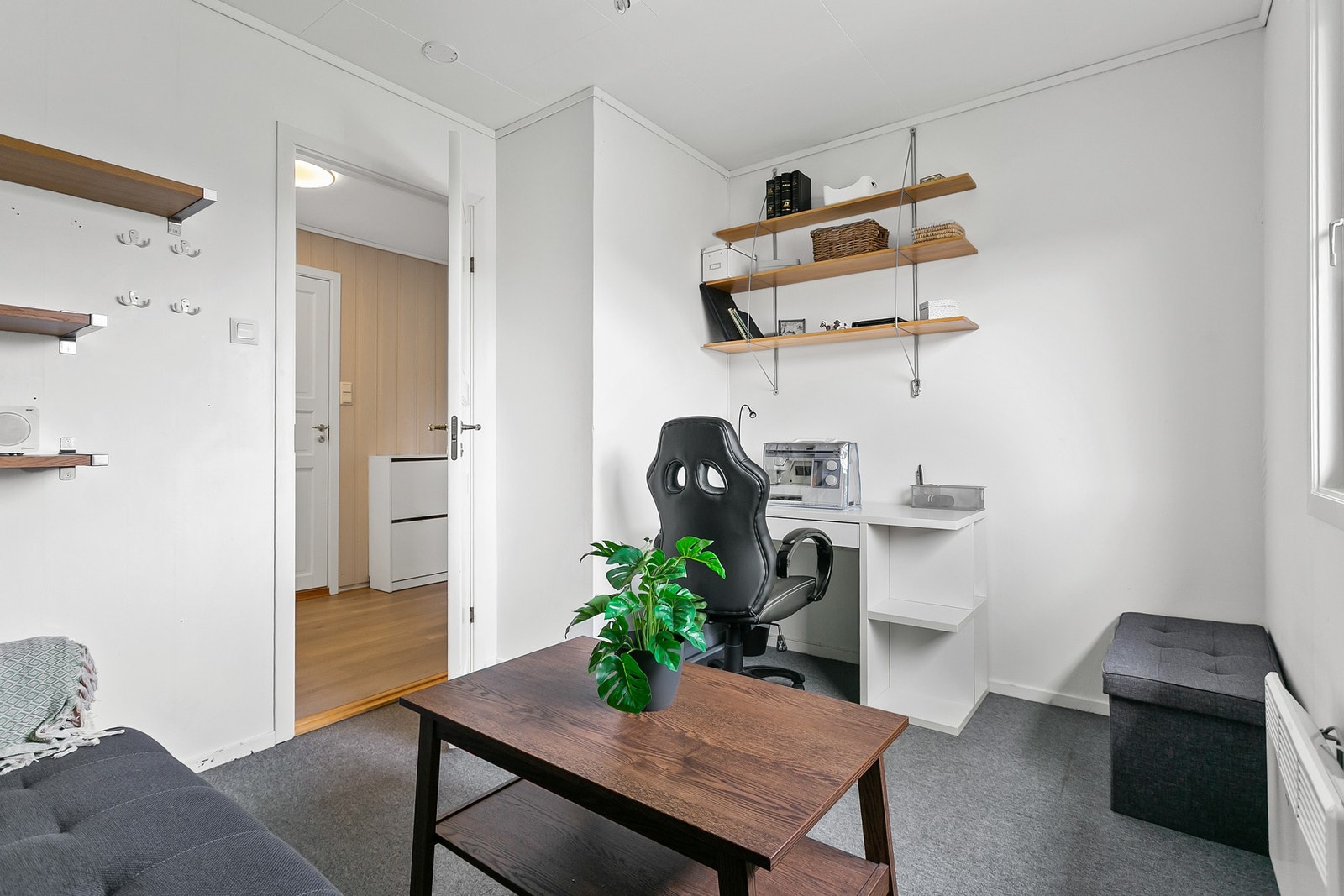 Soverommet brukes i dag som stue/kontor. Galleribilde