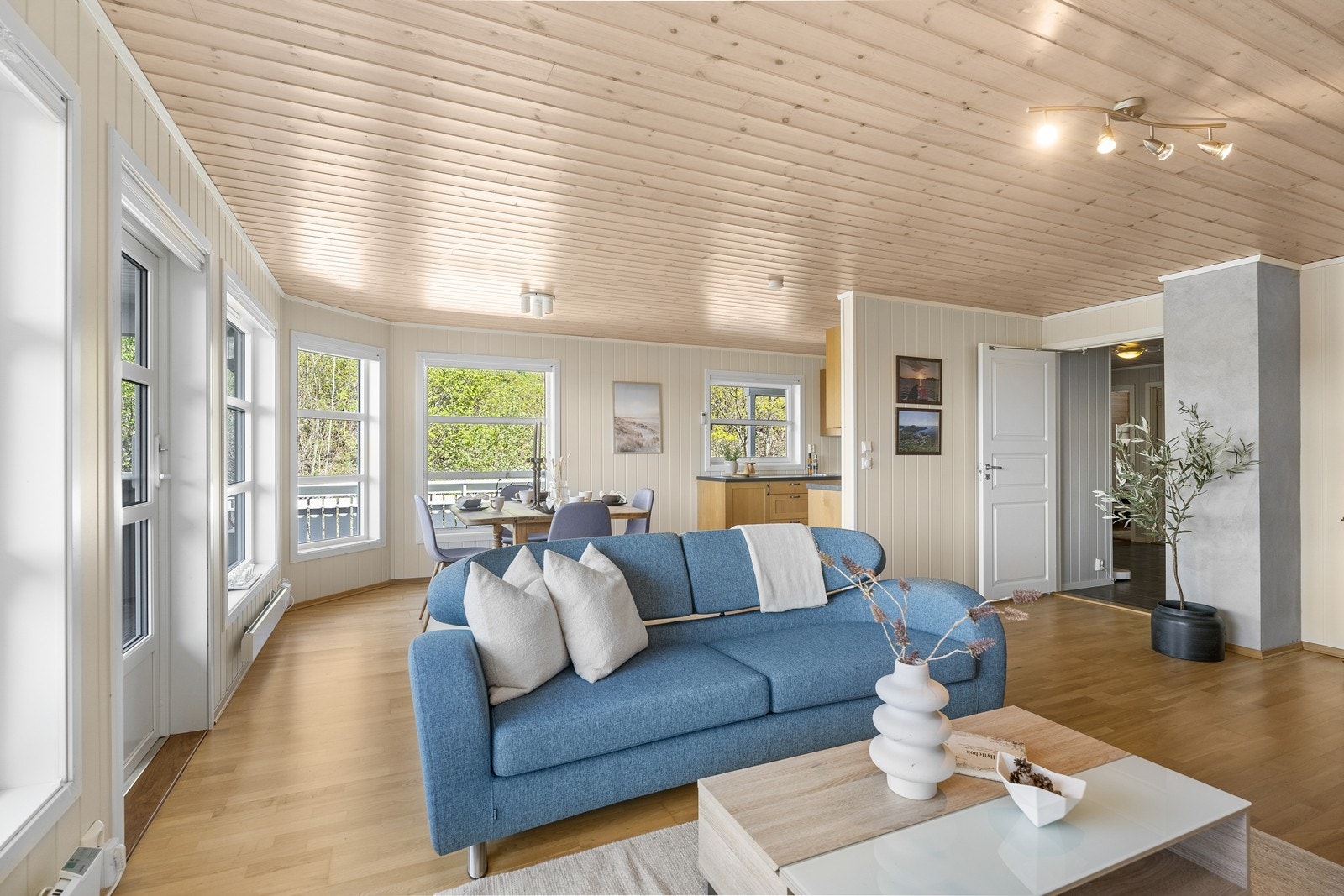 Det er mulighet for å montere peis. Galleribilde