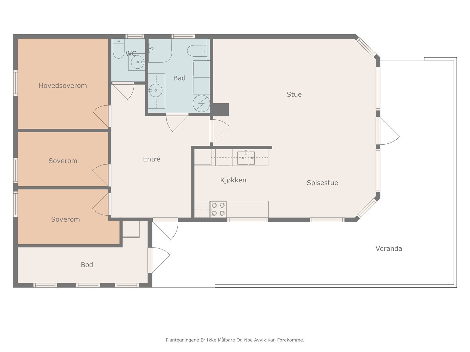 Plantegning. Galleribilde