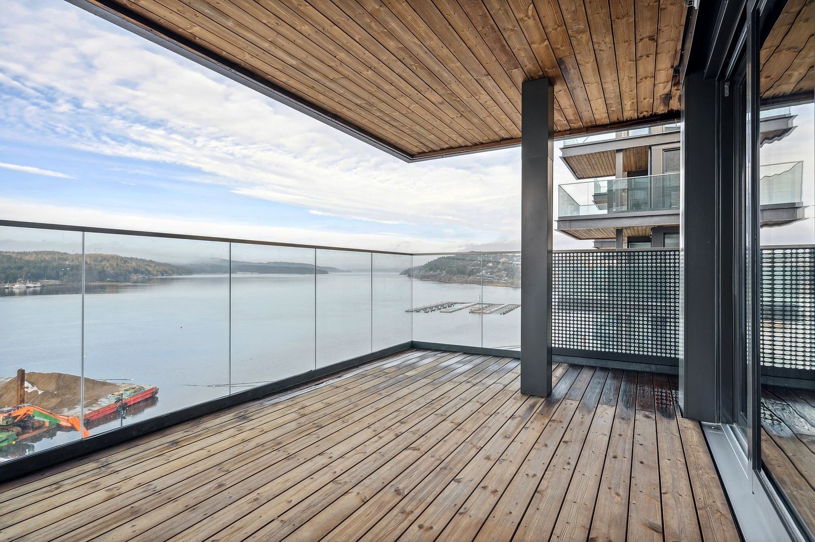 Balkongen er innglasset (ikke avbildet) Galleribilde