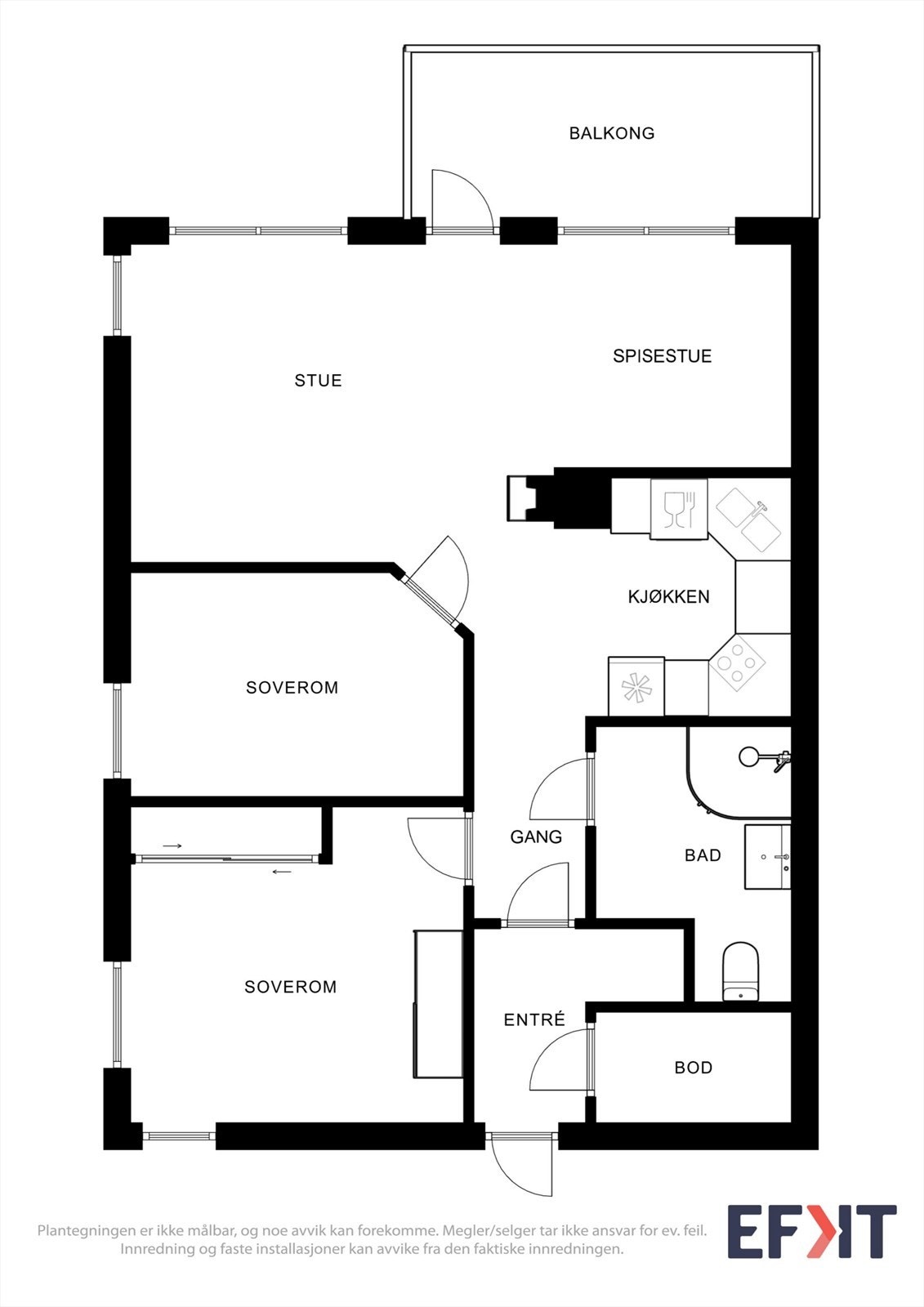 Planskisse. Galleribilde