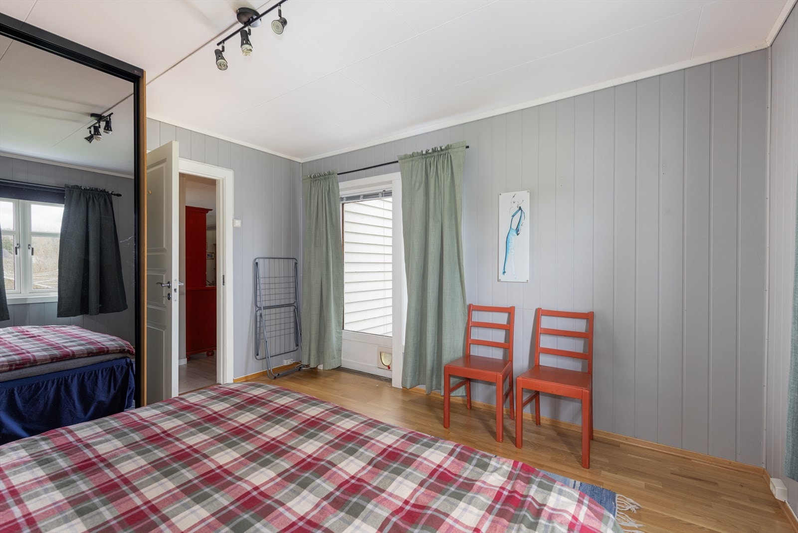 Dette soverommet ligger i tilbygget mot vest. Galleribilde