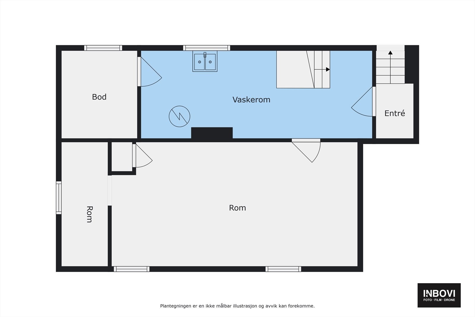 Planskisse Kjeller Galleribilde
