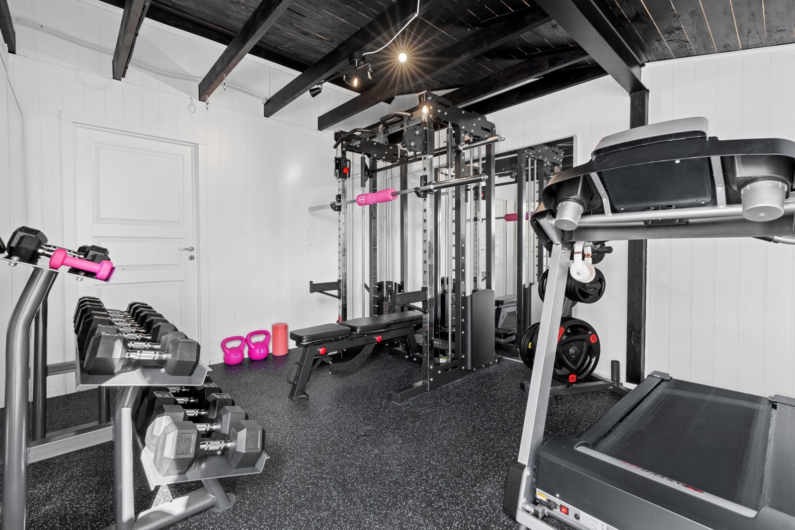 Boden anvendes i dag som et treningsrom. Galleribilde