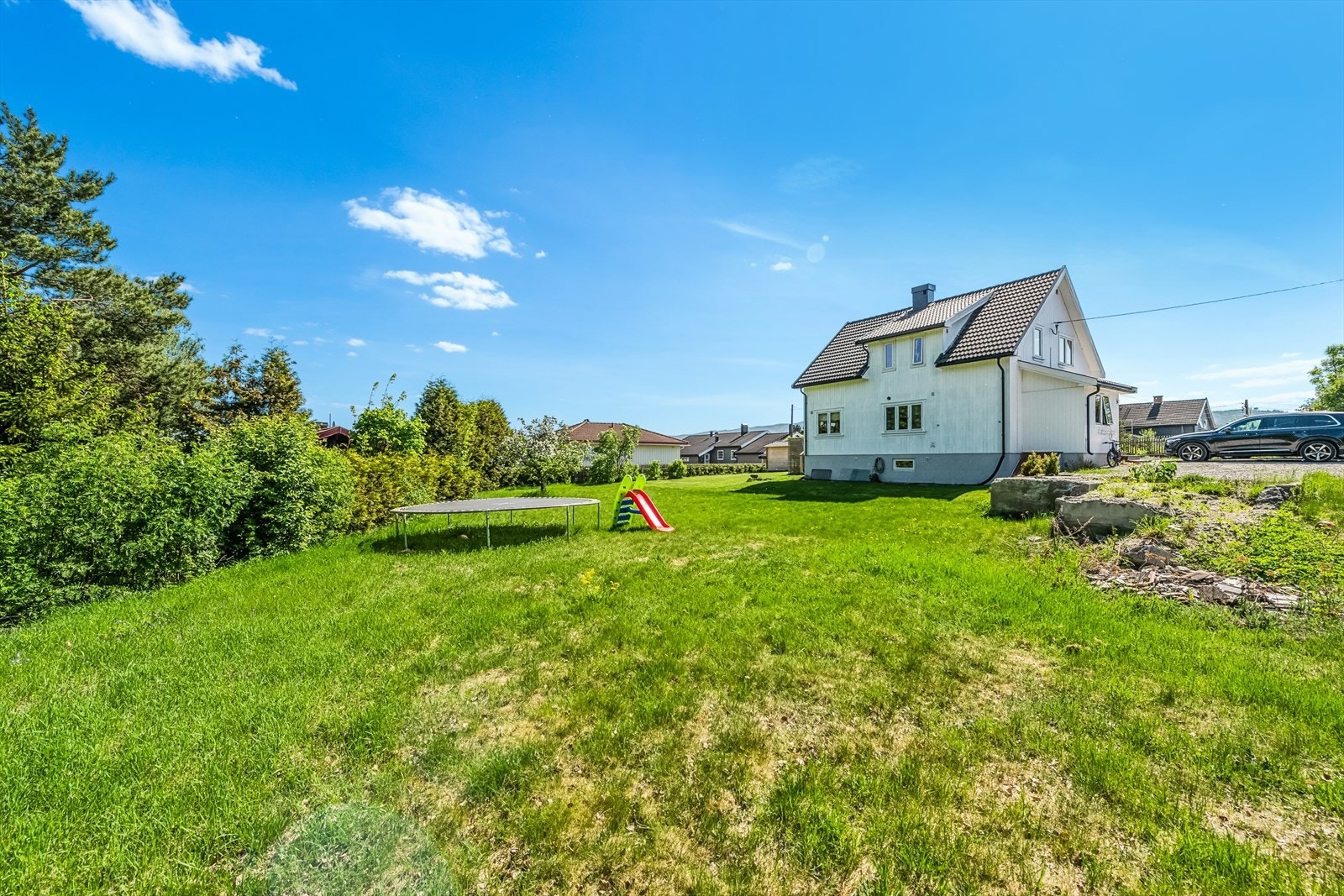 Veirett over naboeiendommer. Galleribilde