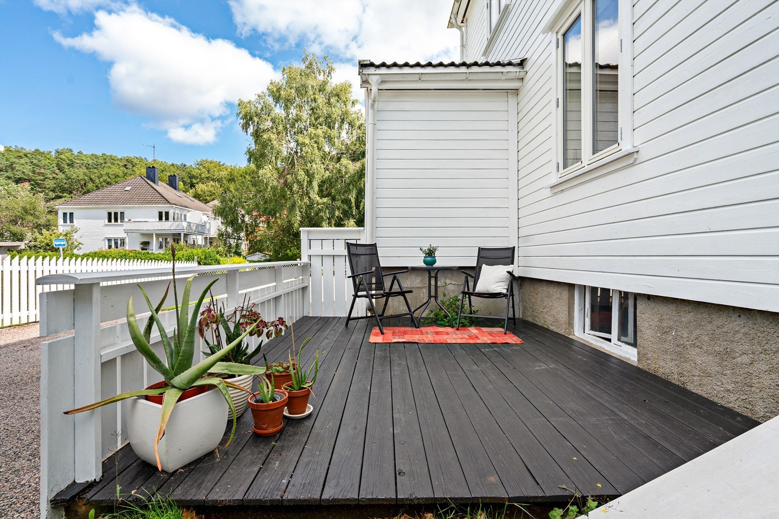 En av uteplassene Galleribilde