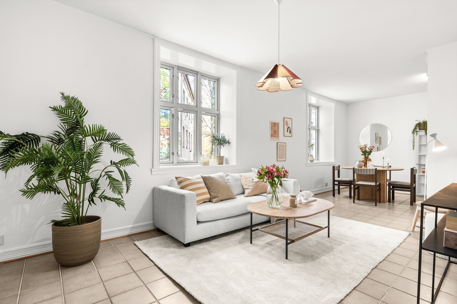 Vi beveger oss videre til det sosiale oppholdsrommet Galleribilde