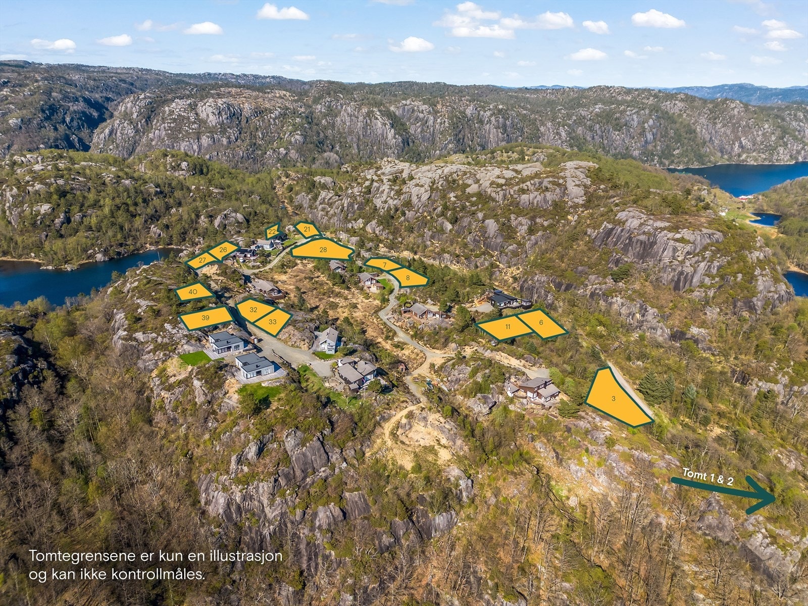 Velkommen til Urstadvann Hyttefelt! Galleribilde