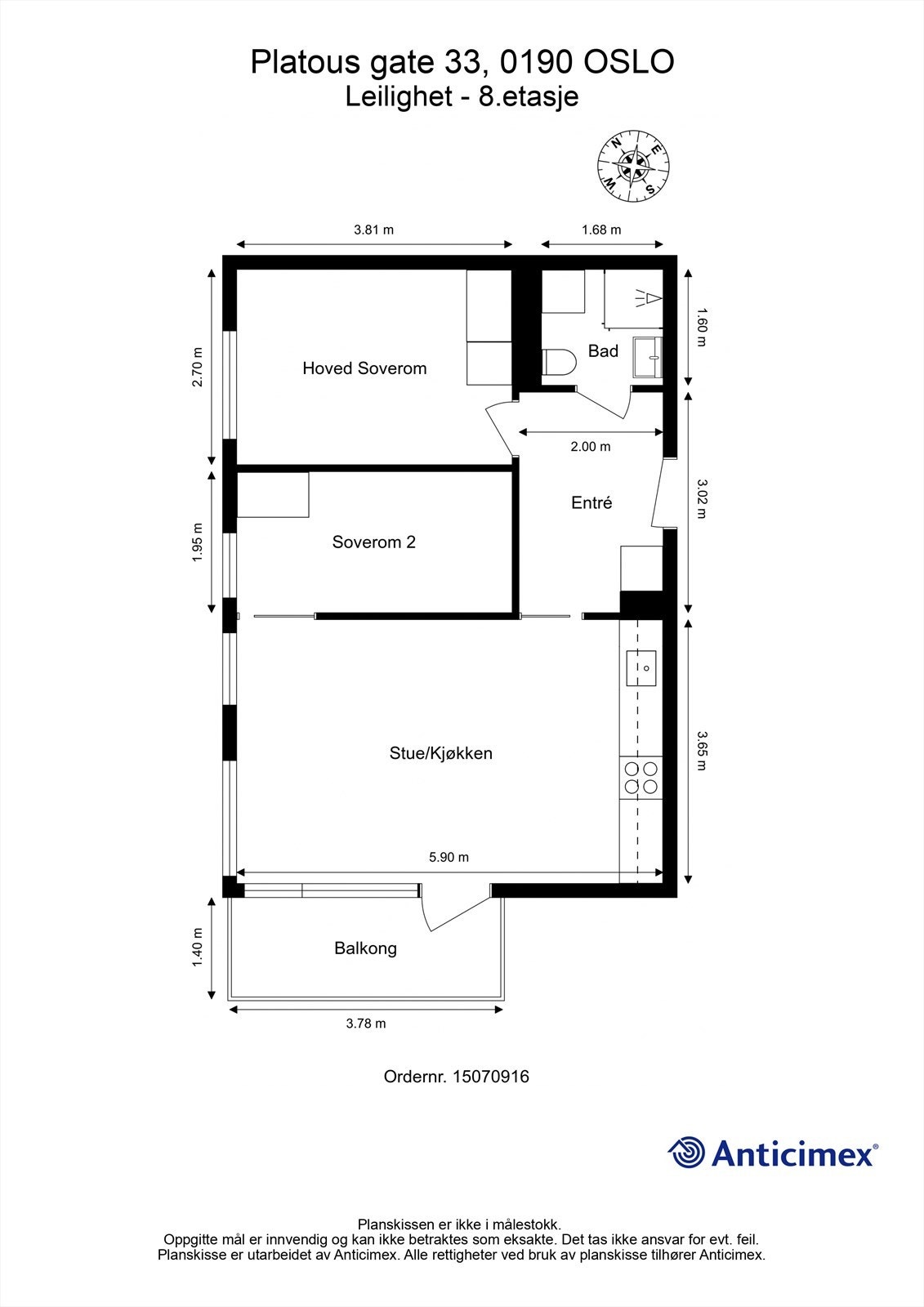Plantegning. Galleribilde
